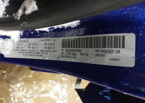 2015 Chrysler 200 S из США, поврежденный, VIN 1C3CCCBG2FN643949